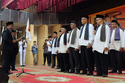 Pengurus IKMR Dilantik, HM Wardan: Berikan support, Saran dan Masukan Untuk Membangun Inhil